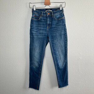 Scotch & Soda Womens Hive Five High Rise Boyfriend denim Jeans Size 24